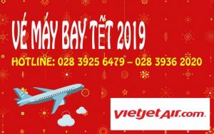 Vé máy bay Tết 2019 hãng VietJet Air