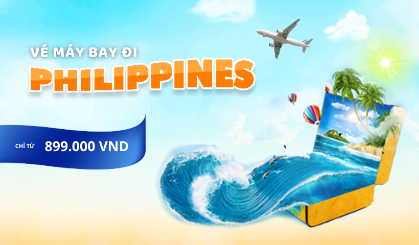 Vé máy bay đi Philippines giá rẻ