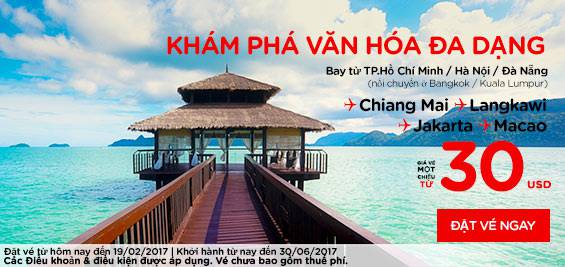 KHÁM PHÁ VĂN HÓA ĐA DẠNG cùng Air Asia đi Chiang Mai với giá chỉ từ 30 USD