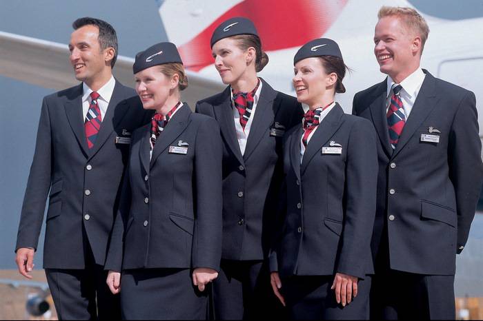 đồng phục British Airways