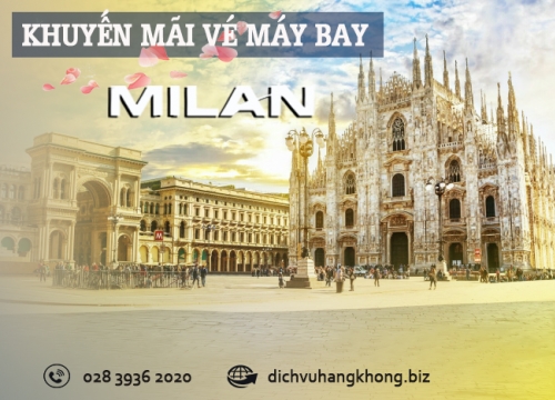 Khuyến mãi vé máy bay EVA Air đi Milan