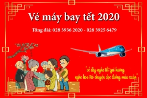 Vé máy bay Tết 2020 Vietnam Airlines
