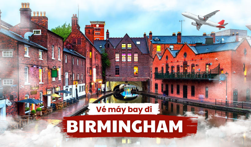Vé máy bay đi Birmingham giá rẻ