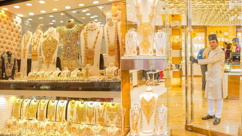 Chợ vàng ở Dubai