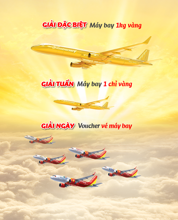 Air Asia, Vietjet và JetStar đồng loạt tung vé máy bay giá rẻ tháng 2