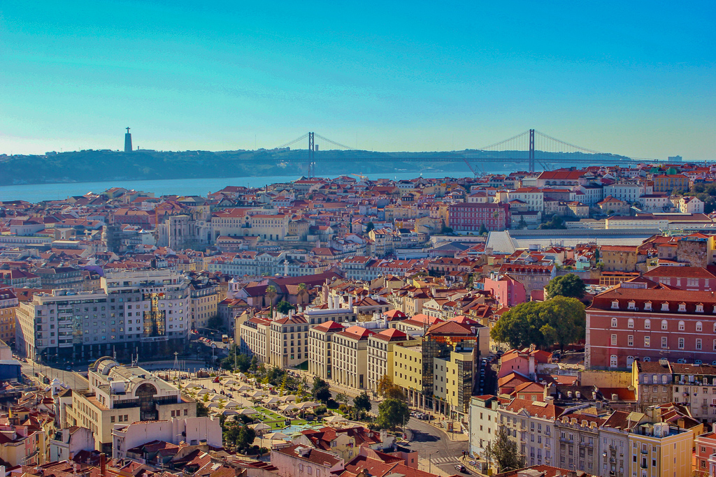 một trong những điểm ngắm cảnh Lisbon tuyệt đẹp nhất
