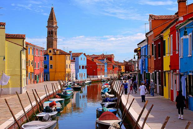 vé máy bay đi Venice