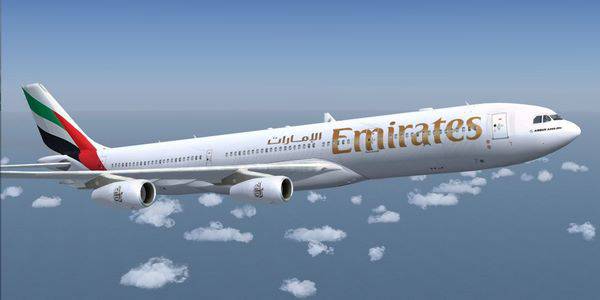 Máy bay Airbus-A340-313X của hãng hàng không Emirates