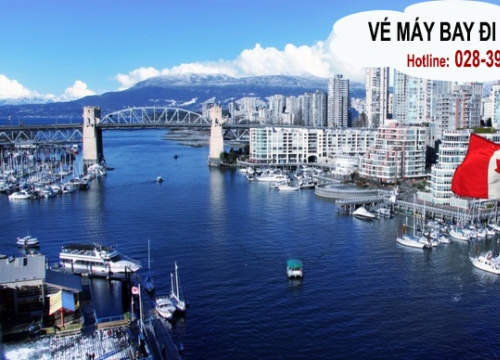 Vé máy bay đi Vancouver - Canada giá rẻ