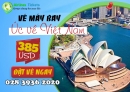 Vé máy bay từ Úc về Việt Nam chỉ từ 385 USD