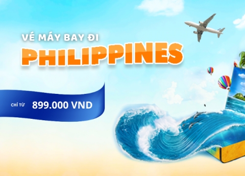 Vé máy bay đi Philippines giá rẻ