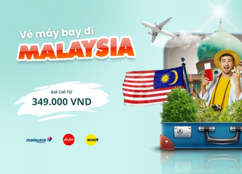 Vé máy bay đi Malaysia giá rẻ