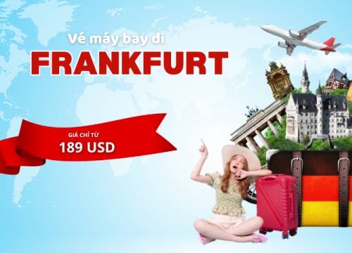 Vé máy bay đi Frankfurt giá rẻ